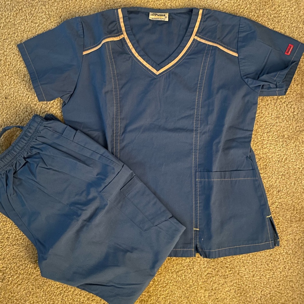 Reina Blue Scrubs